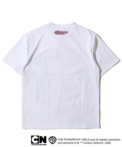 ADPOSION(アドポーション)の「【The Powerpuff Girls / パワーパフガールズ】スーパービッグプリントTシャツ(Tシャツ/カットソー・レディース・グリーン/レッド/ブルー・FREE)」の4枚目の写真