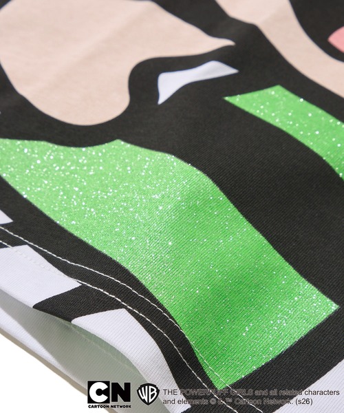 ADPOSION(アドポーション)の「【The Powerpuff Girls / パワーパフガールズ】スーパービッグプリントTシャツ(Tシャツ/カットソー・レディース・グリーン/レッド/ブルー・FREE)」の8枚目の写真