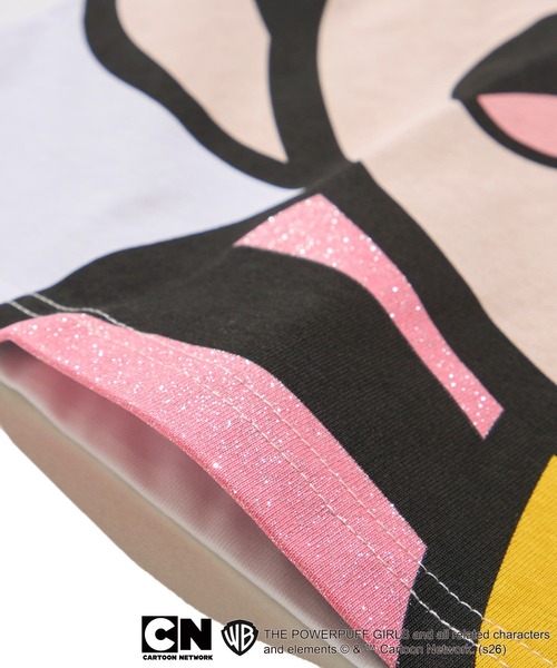 ADPOSION(アドポーション)の「【The Powerpuff Girls / パワーパフガールズ】スーパービッグプリントTシャツ(Tシャツ/カットソー・レディース・グリーン/レッド/ブルー・FREE)」の12枚目の写真