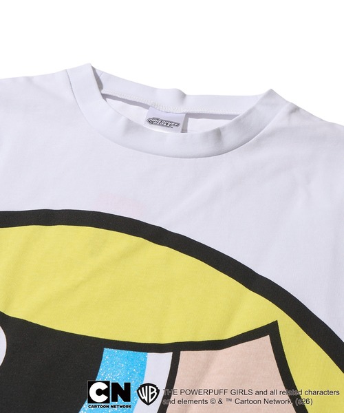 ADPOSION(アドポーション)の「【The Powerpuff Girls / パワーパフガールズ】スーパービッグプリントTシャツ(Tシャツ/カットソー・レディース・グリーン/レッド/ブルー・FREE)」の13枚目の写真