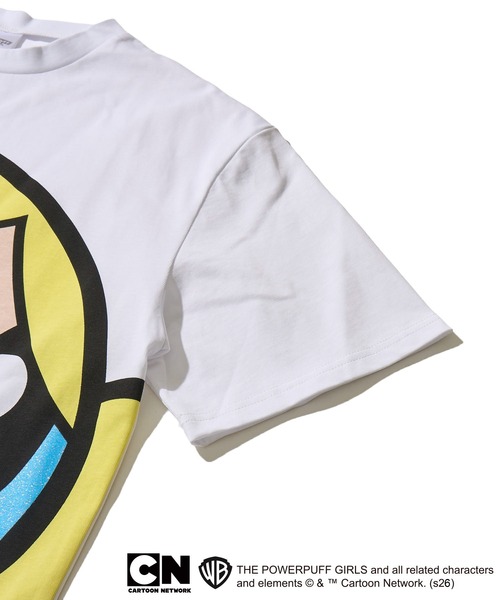 ADPOSION(アドポーション)の「【The Powerpuff Girls / パワーパフガールズ】スーパービッグプリントTシャツ(Tシャツ/カットソー・レディース・グリーン/レッド/ブルー・FREE)」の15枚目の写真