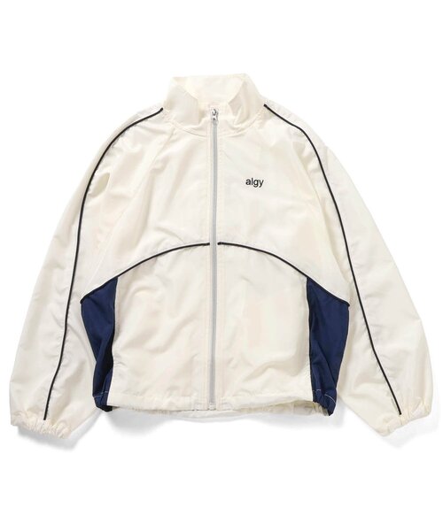 algy（アルジー）の「【セットアップ対応】シャカブルゾン（ブルゾン・キッズ・アイボリー/サックスブルー・160/150/140/130）」の4枚目の写真