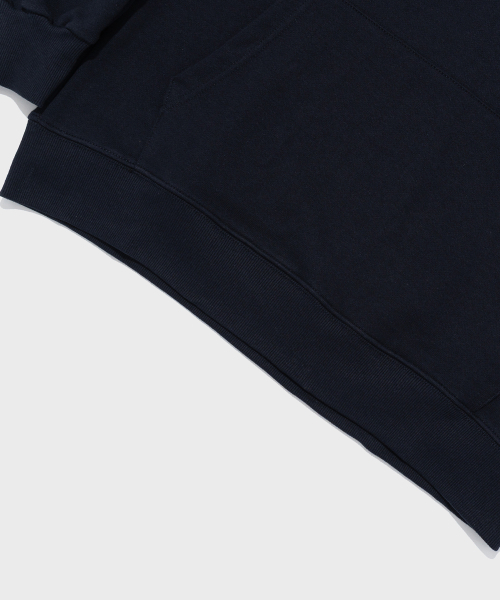 ANALOG MOOD（アナログムード）の「[ノン起毛または起毛] アーチロゴフードパーカー (ネイビー)（パーカー・メンズ・その他・SMALL/MEDIUM/LARGE/X-LARGE/S-M/M-L/L-XL/XL-XXL）」の5枚目の写真