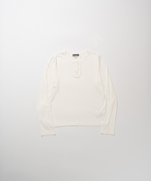 Eddie Bauer（エディーバウアー）の「エッセンシャル ヘンリーネックシャツ（Tシャツ/カットソー・レディース・ホワイト/杢グレー/ダークベージュ・XL/L/M/S）」の17枚目の写真