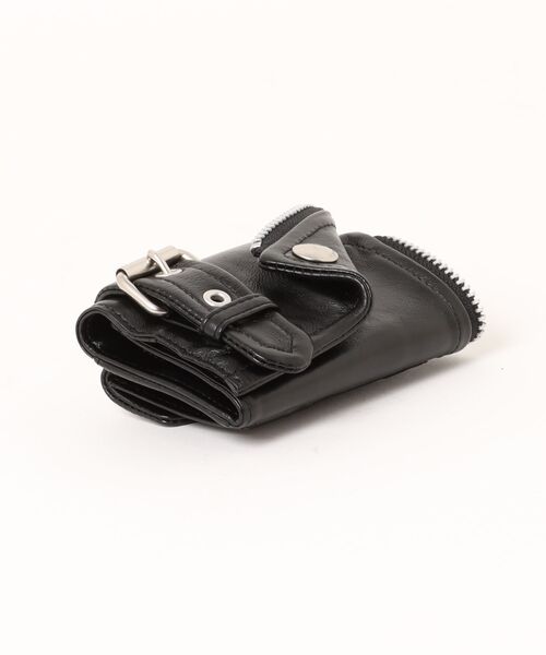 beautiful people（ビューティフルピープル）の「beautiful people riders petit wallet（財布・レディース・ブラック・FREE）」の3枚目の写真