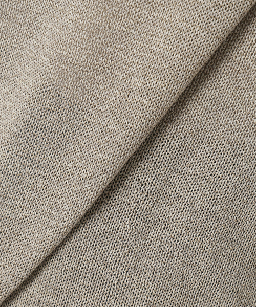 IENA(イエナ)の「コットンwashiニットプルオーバー(ニット/セーター・レディース・カーキ/ブラック・FREE)」の7枚目の写真