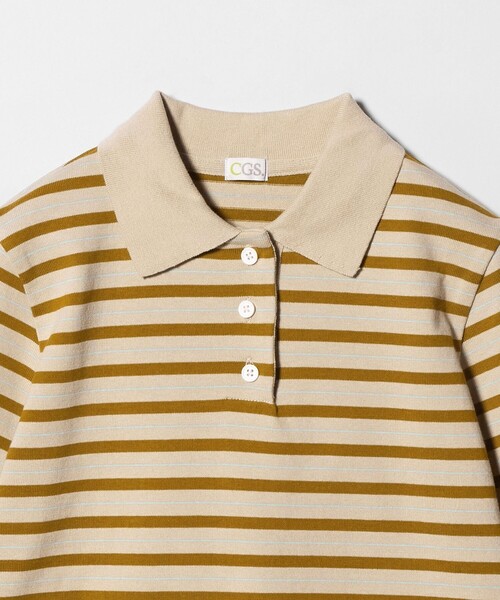 California General Store(California General Store)の「<CGS.>ボーダー ニット ポロシャツ / ウィメンズ(ポロシャツ・レディース・その他2/その他1・FREE)」の14枚目の写真