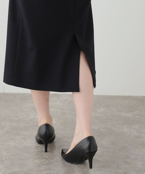 La TOTALITE（ラトータリテ）の「ペプラムサックワンピース（ワンピース・レディース・ネイビー/サックスブルー・36/38）」の14枚目の写真