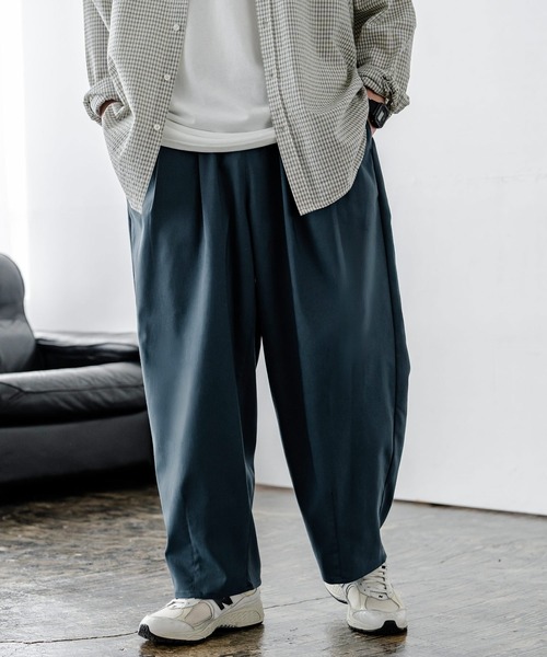 Rocky Monroe(ロッキーモンロー)の「多機能 接触冷感ストレッチUVカットイージーバルーンパンツ(その他パンツ・メンズ・ネイビー/オフホワイト/チャコール/ブルーグリーン/ブラック/カーキ・L/M)」の6枚目の写真