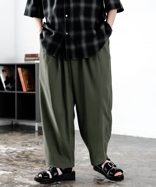 Rocky Monroe(ロッキーモンロー)の「多機能 接触冷感ストレッチUVカットイージーバルーンパンツ(その他パンツ・メンズ・ネイビー/オフホワイト/チャコール/ブルーグリーン/ブラック/カーキ・L/M)」の5枚目の写真