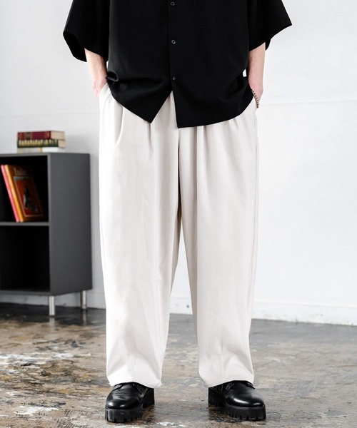 Rocky Monroe(ロッキーモンロー)の「多機能 接触冷感ストレッチUVカットイージーバルーンパンツ(その他パンツ・メンズ・ネイビー/オフホワイト/チャコール/ブルーグリーン/ブラック/カーキ・L/M)」の7枚目の写真