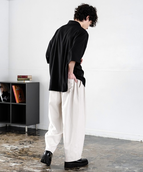 Rocky Monroe(ロッキーモンロー)の「多機能 接触冷感ストレッチUVカットイージーバルーンパンツ(その他パンツ・メンズ・ネイビー/オフホワイト/チャコール/ブルーグリーン/ブラック/カーキ・L/M)」の11枚目の写真