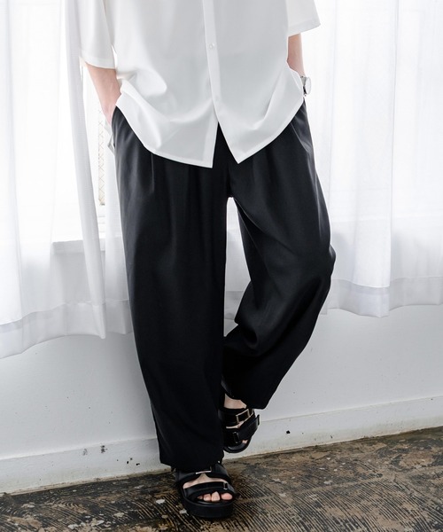 Rocky Monroe(ロッキーモンロー)の「多機能 接触冷感ストレッチUVカットイージーバルーンパンツ(その他パンツ・メンズ・ネイビー/オフホワイト/チャコール/ブルーグリーン/ブラック/カーキ・L/M)」の12枚目の写真