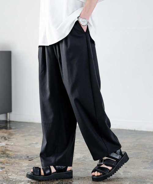 Rocky Monroe(ロッキーモンロー)の「多機能 接触冷感ストレッチUVカットイージーバルーンパンツ(その他パンツ・メンズ・ネイビー/オフホワイト/チャコール/ブルーグリーン/ブラック/カーキ・L/M)」の14枚目の写真