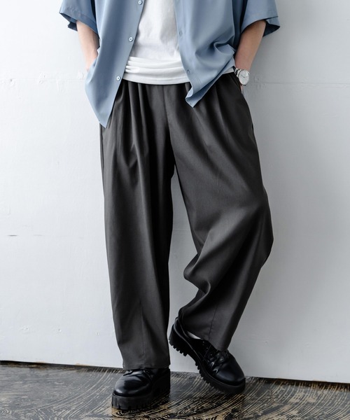 Rocky Monroe(ロッキーモンロー)の「多機能 接触冷感ストレッチUVカットイージーバルーンパンツ(その他パンツ・メンズ・ネイビー/オフホワイト/チャコール/ブルーグリーン/ブラック/カーキ・L/M)」の20枚目の写真