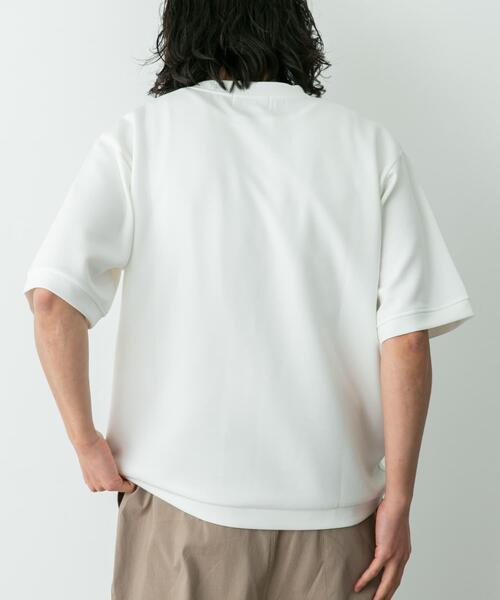 URBAN RESEARCH Sonny Label(アーバンリサーチサニーレーベル)の「シルキーダンボールニットTシャツ(Tシャツ/カットソー・メンズ・チャコールグレー/ブラウン/ホワイト/グレー系その他/ミント・MEDIUM/X-LARGE/LARGE)」の10枚目の写真