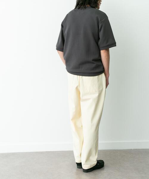 URBAN RESEARCH Sonny Label(アーバンリサーチサニーレーベル)の「シルキーダンボールニットTシャツ(Tシャツ/カットソー・メンズ・チャコールグレー/ブラウン/ホワイト/グレー系その他/ミント・MEDIUM/X-LARGE/LARGE)」の19枚目の写真