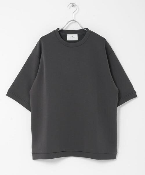 URBAN RESEARCH Sonny Label(アーバンリサーチサニーレーベル)の「シルキーダンボールニットTシャツ(Tシャツ/カットソー・メンズ・チャコールグレー/ブラウン/ホワイト/グレー系その他/ミント・MEDIUM/X-LARGE/LARGE)」の20枚目の写真