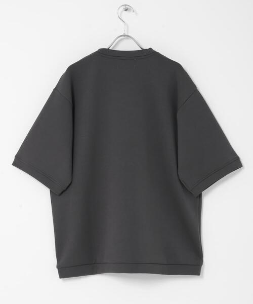 URBAN RESEARCH Sonny Label(アーバンリサーチサニーレーベル)の「シルキーダンボールニットTシャツ(Tシャツ/カットソー・メンズ・チャコールグレー/ブラウン/ホワイト/グレー系その他/ミント・MEDIUM/X-LARGE/LARGE)」の6枚目の写真