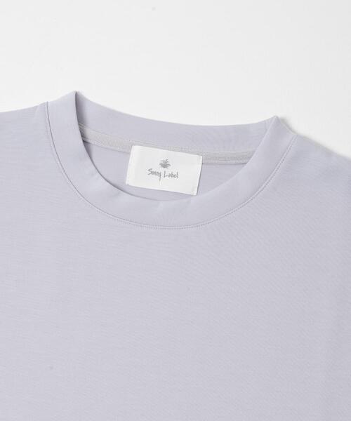 URBAN RESEARCH Sonny Label(アーバンリサーチサニーレーベル)の「シルキーダンボールニットTシャツ(Tシャツ/カットソー・メンズ・チャコールグレー/ブラウン/ホワイト/グレー系その他/ミント・MEDIUM/X-LARGE/LARGE)」の17枚目の写真