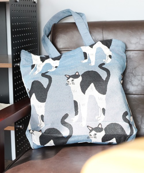 ワンワン＆にゃー トートバッグ（トートバッグ）｜FUNALIVE（ファン