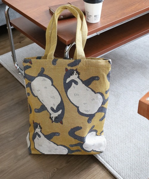 ワンワン＆にゃー トートバッグ（トートバッグ）｜FUNALIVE（ファン