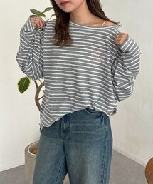 CPCM | スラブシアーワンショルロンT(Tシャツ/カットソー)