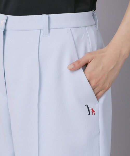 adabat（アダバット）の「【ADABAT NAVY】UVストレッチツイルキュロット（その他パンツ・レディース・ブラック/サックスブルー・42/40/38）」の15枚目の写真