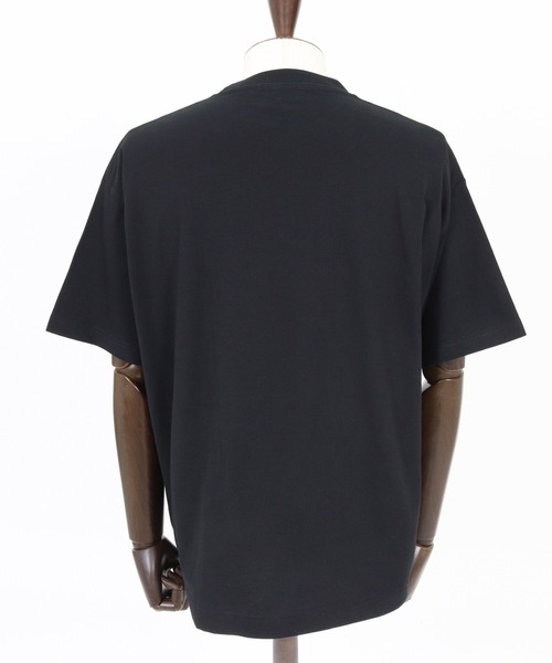No Rain No Rainbow（ノーレインノーレインボー）の「mt10391-No Rain No Rainbow x 1minute 1second collaboration drawcord T-shirt Tシャツ(NR26S-30)（Tシャツ/カットソー・メンズ・チャコール/ホワイト/ブラック・XL/L/M）」の9枚目の写真