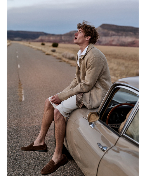 Banana Republic（バナナリパブリック）の「9インチ リブイン チノ ショートパンツ（その他パンツ・メンズ・インディゴブルー/カーキ/アイボリー/ブラック・28W/29W/30W/31W/32W/33W/34W）」の12枚目の写真