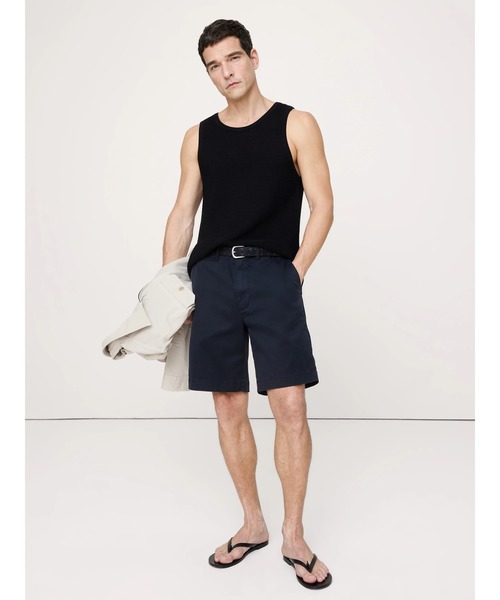 Banana Republic（バナナリパブリック）の「9インチ リブイン チノ ショートパンツ（その他パンツ・メンズ・インディゴブルー/カーキ/アイボリー/ブラック・28W/29W/30W/31W/32W/33W/34W）」の10枚目の写真