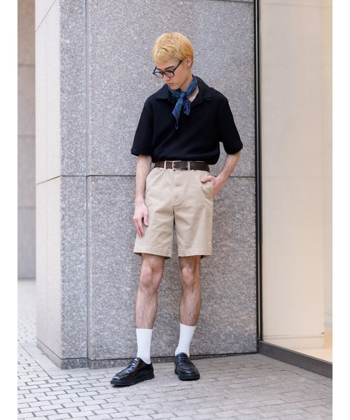 Banana Republic（バナナリパブリック）の「9インチ リブイン チノ ショートパンツ（その他パンツ・メンズ・インディゴブルー/カーキ/アイボリー/ブラック・28W/29W/30W/31W/32W/33W/34W）」の11枚目の写真