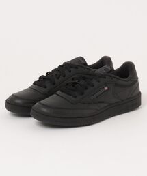 Reebok リーボック CLUB C 85【軽量】メンズスニーカー(クラブシー85) 100050 100000153 ブラック/チャコール