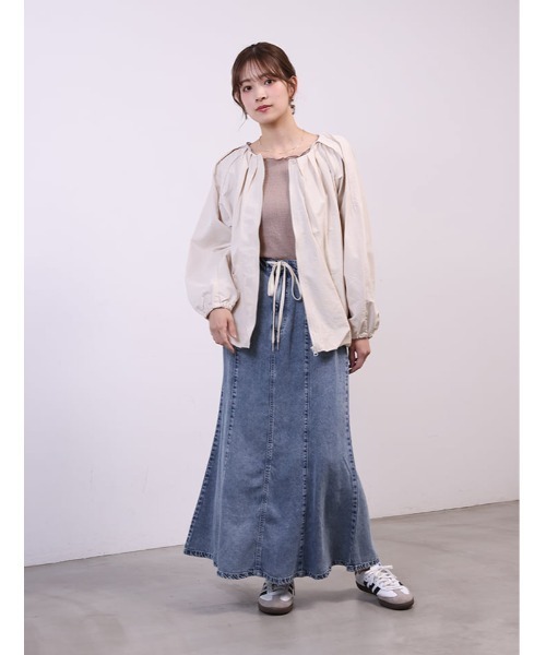 fifth（フィフス）の「タックバルーンブルゾン（ブルゾン・レディース・アイボリー/ブラック・M）」の7枚目の写真