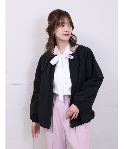 fifth（フィフス）の「タックバルーンブルゾン（ブルゾン・レディース・アイボリー/ブラック・M）」の11枚目の写真