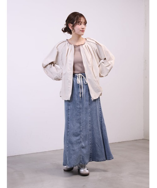 fifth（フィフス）の「タックバルーンブルゾン（ブルゾン・レディース・アイボリー/ブラック・M）」の8枚目の写真