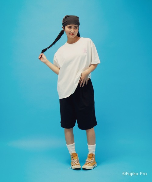 GLOBAL WORK（グローバルワーク）の「ドラえもん/ヘビロッTEE半袖/646964（Tシャツ/カットソー・メンズ・ネイビー/ダークグレー/ホワイト系その他2/ホワイト・LARGE/MEDIUM）」の10枚目の写真