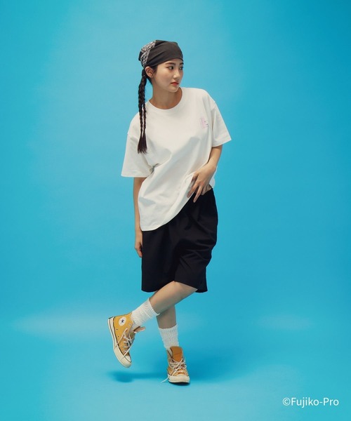 GLOBAL WORK（グローバルワーク）の「ドラえもん/ヘビロッTEE半袖/646964（Tシャツ/カットソー・メンズ・ネイビー/ダークグレー/ホワイト系その他2/ホワイト・LARGE/MEDIUM）」の11枚目の写真