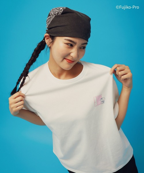 GLOBAL WORK（グローバルワーク）の「ドラえもん/ヘビロッTEE半袖/646964（Tシャツ/カットソー・メンズ・ネイビー/ダークグレー/ホワイト系その他2/ホワイト・LARGE/MEDIUM）」の17枚目の写真