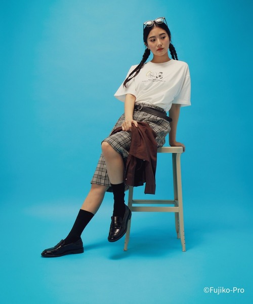 GLOBAL WORK（グローバルワーク）の「ドラえもん/ヘビロッTEE半袖/646964（Tシャツ/カットソー・メンズ・ネイビー/ダークグレー/ホワイト系その他2/ホワイト・LARGE/MEDIUM）」の19枚目の写真