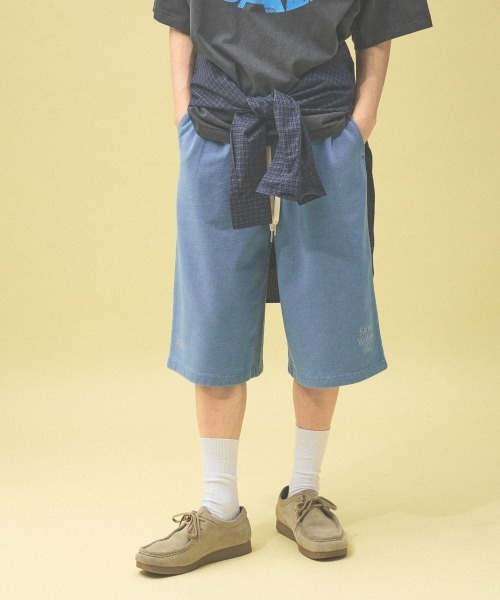 Kappa(カッパ)の「≪Kappa×and ST ウェルネスクラブ≫ショート丈パンツ(その他パンツ・レディース・インディゴブルー/ラベンダー/チャコールグレー/ライトグリーン/グレー・MEDIUM/SMALL/LARGE)」の4枚目の写真