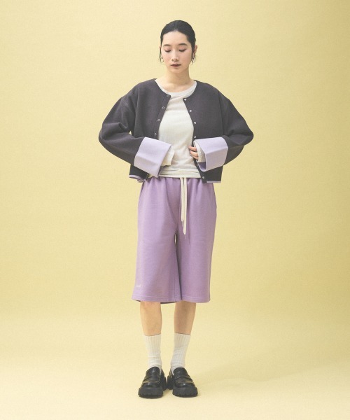 Kappa(カッパ)の「≪Kappa×and ST ウェルネスクラブ≫ショート丈パンツ(その他パンツ・レディース・インディゴブルー/ラベンダー/チャコールグレー/ライトグリーン/グレー・MEDIUM/SMALL/LARGE)」の17枚目の写真