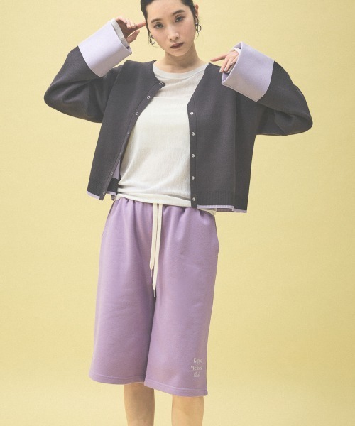 Kappa(カッパ)の「≪Kappa×and ST ウェルネスクラブ≫ショート丈パンツ(その他パンツ・レディース・インディゴブルー/ラベンダー/チャコールグレー/ライトグリーン/グレー・MEDIUM/SMALL/LARGE)」の21枚目の写真