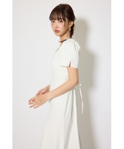 りっさま専用ミスシェブロン SNSで話題・森香澄さん着用】フロントジップマーメイドデニム