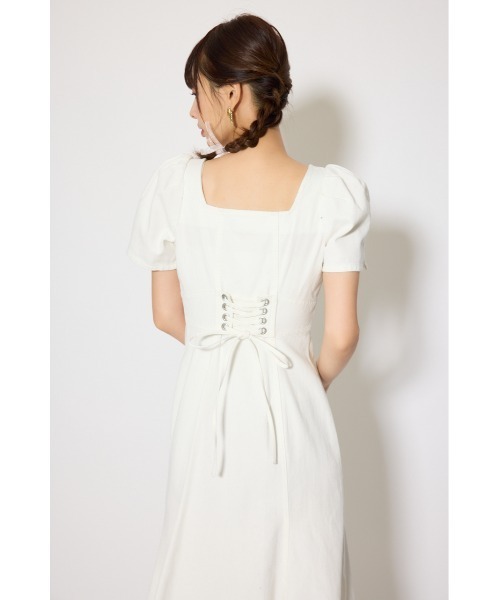 rienda(リエンダ)の「【SNSで話題・森香澄さん着用】フロントジップマーメイドデニムワンピース 春服(ワンピース・レディース・ダークブルー/ホワイト/ライトブルー・SMALL/MEDIUM)」の18枚目の写真