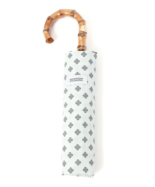 MACKINTOSH PHILOSOPHY（ﾏｯｷﾝﾄｯｼｭ ﾌｨﾛｿﾌｨｰ）の「ラッケンブースバンブーミニ傘（長傘・レディース・ネイビー・FREE）」の8枚目の写真