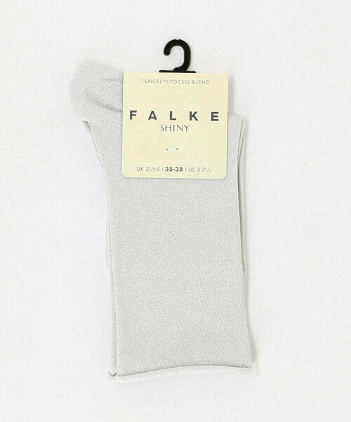 FALKE(ファルケ)の「<FALKE> Shiny socks(ソックス/靴下・レディース・ブラック/グレー系/ホワイト・FREE)」の1枚目の写真