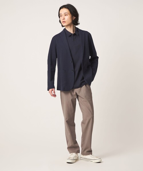 A DAY IN THE LIFE UNITED ARROWS(アデイインザライフユナイテッドアローズ)の「プリペラ カーディガン ジャケット<A DAY IN THE LIFE>(カーディガン/ボレロ・メンズ・ライトグレー/コバルトブルー/ネイビー・L/S/M/XL)」の19枚目の写真