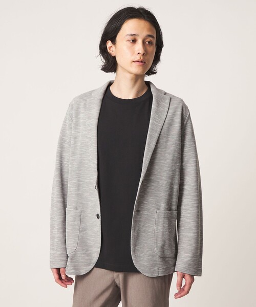 A DAY IN THE LIFE UNITED ARROWS(アデイインザライフユナイテッドアローズ)の「プリペラ カーディガン ジャケット<A DAY IN THE LIFE>(カーディガン/ボレロ・メンズ・ライトグレー/コバルトブルー/ネイビー・L/S/M/XL)」の17枚目の写真