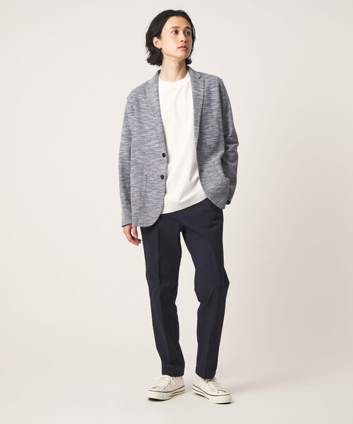 A DAY IN THE LIFE UNITED ARROWS(アデイインザライフユナイテッドアローズ)の「プリペラ カーディガン ジャケット<A DAY IN THE LIFE>(カーディガン/ボレロ・メンズ・ライトグレー/コバルトブルー/ネイビー・L/S/M/XL)」の13枚目の写真